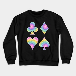 The Four French Suits Tie Dye Crewneck Sweatshirt